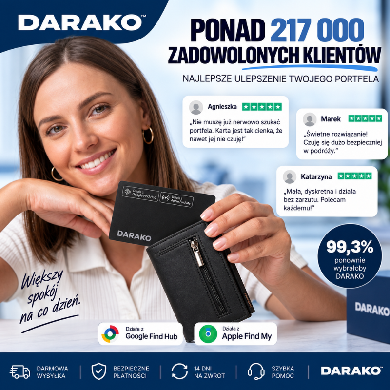 DARAKO® - TRACKING CARD