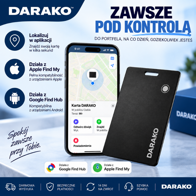DARAKO® - TRACKING CARD