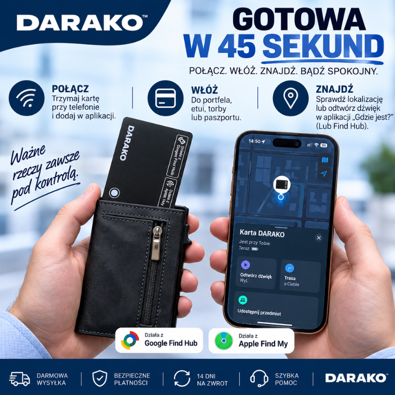 DARAKO® - TRACKING CARD